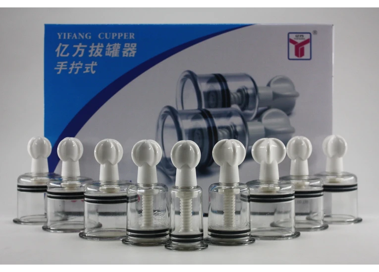 Вакуумные банки YiFang с винтом 12 шт.